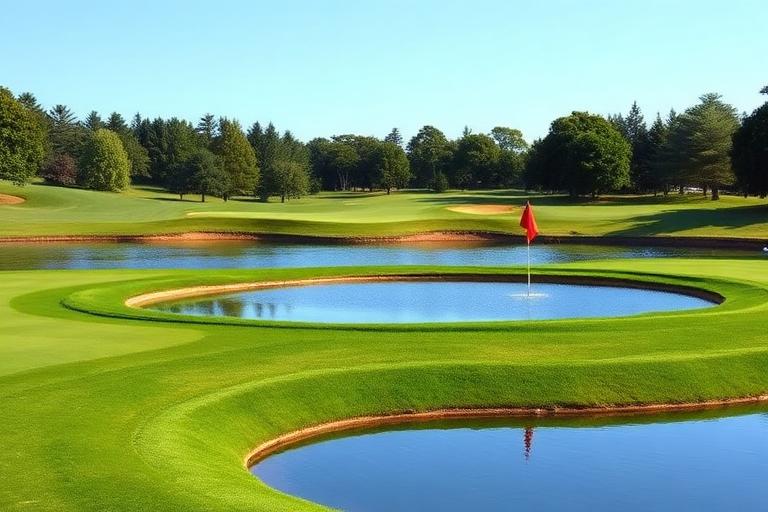 Golf-course liners — reinforced pond liner application