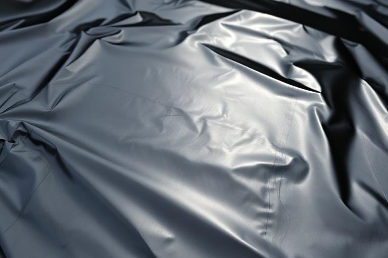 PVC pond liner material sample
